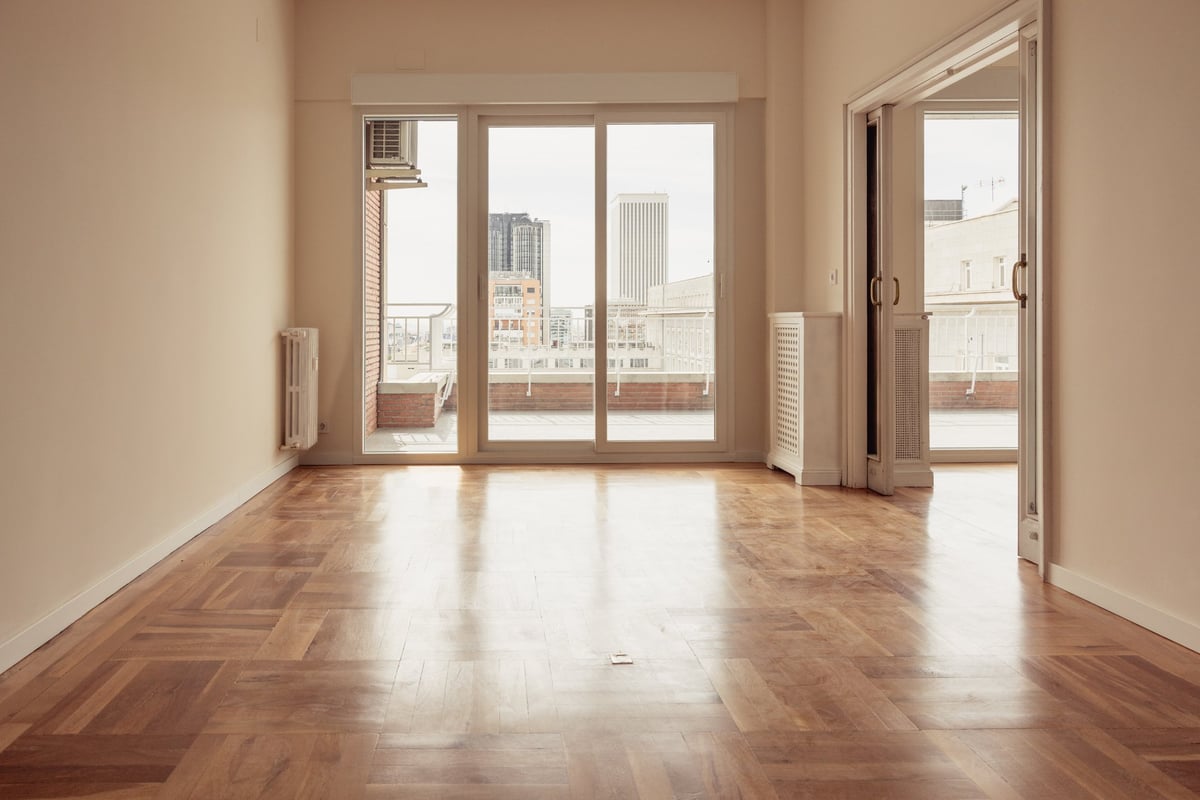 Clean vacant rental property prepared for its next resident